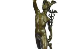 Stunning Mercury Hermes Bronze Figurine