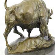 Buffalo Bronze Sculpture
