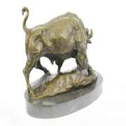 Buffalo Bronze Sculpture