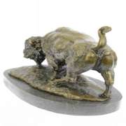 Buffalo Bronze Sculpture