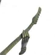 Guitar Player Bronze Sculpture on Marble Base Statue