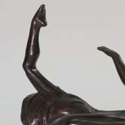 Special Patina Prima Ballerina Bronze Sculpture