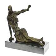 Modern Female Bronze Sculpture