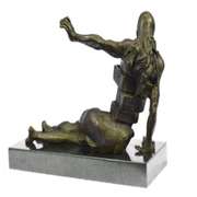 Modern Female Bronze Sculpture