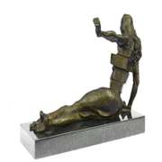 Modern Female Bronze Sculpture