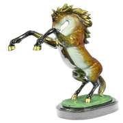 Stallion Horse Bronze Sculpture