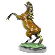 Stallion Horse Bronze Sculpture