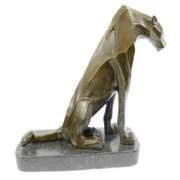 Hot Cast Cougar Bronze Sculpture