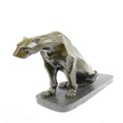 Hot Cast Cougar Bronze Sculpture