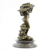 Descending Night Bronze Sculptor Adolph Bronze Statue