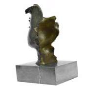 Title Shame on Me Bronze Sculpture on Marble Base