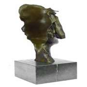 Title Shame on Me Bronze Sculpture on Marble Base