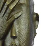 Title Shame on Me Bronze Sculpture on Marble Base