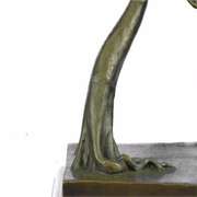 Abstract Modern Art Melting Clock Bronze Sculpture