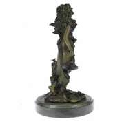Sexy Nymph Goddess Bronze Sculpture
