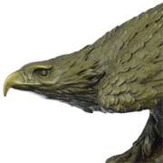 Falcon American Eagle Bronze Sculpture