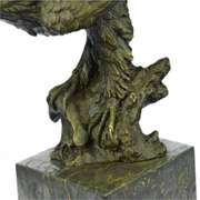 Falcon American Eagle Bronze Sculpture