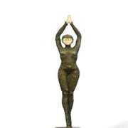 Female Dancer Bronze Sculpture