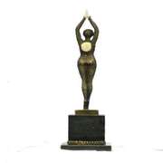 Female Dancer Bronze Sculpture