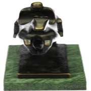 Sport Jockey on Horse Bronze Sculpture