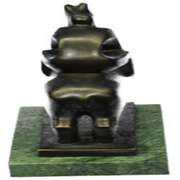 Sport Jockey on Horse Bronze Sculpture