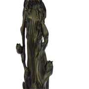 Flower Girl Bronze Sculpture