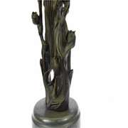 Flower Girl Bronze Sculpture