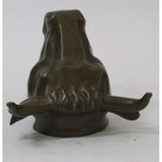 Male Bull Wall Mont Bronze Sculpture