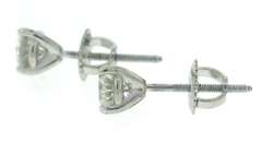Classic Round Brilliant Cut Diamond Earrings