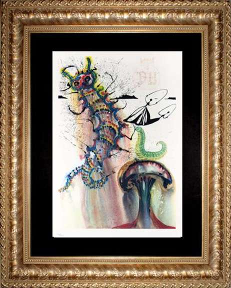 SALVADOR DALI ADVICE FROM A CATERPILLAR 1969