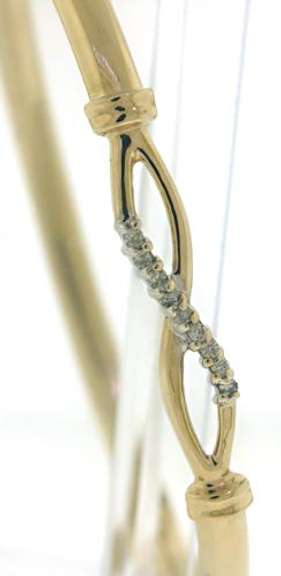 Beautiful Diamond Infinity Bracelet