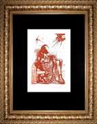 HAND SIGNED DALI SIGISMUND IN CHAINS 1975