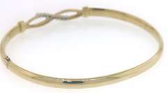 Beautiful Diamond Infinity Bracelet