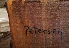 Still Life Original Oil on Canvas by Petersen