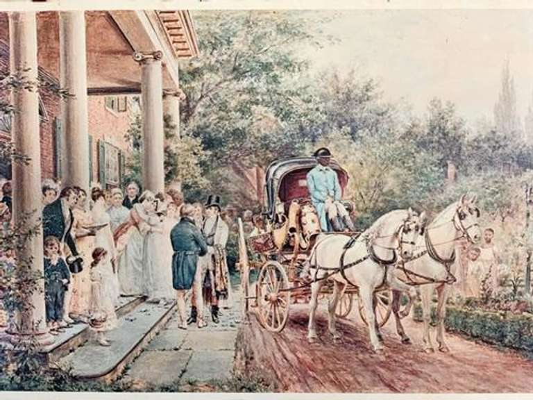 Edward Lamson Henry Lithograph On Board