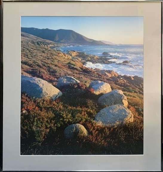 Beautiful Sea Scenery Large Photogravure