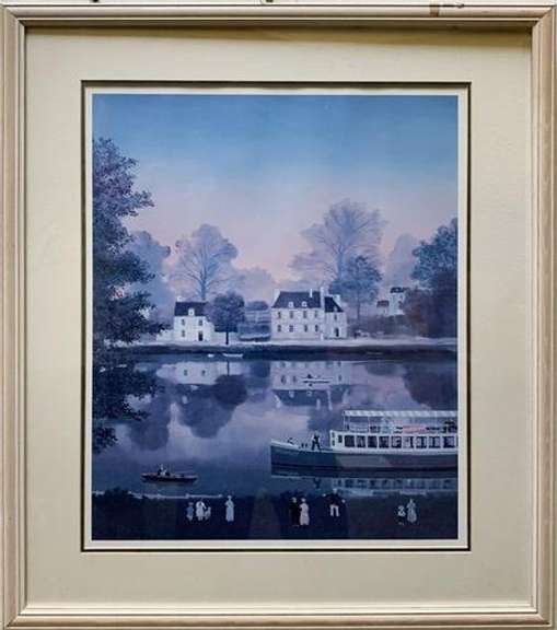 Michel Delacroix  "Douceur de Vivre" Mixed Media