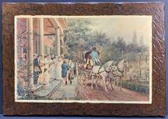 Edward Lamson Henry Lithograph On Board