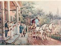 Edward Lamson Henry Lithograph On Board