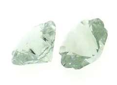 Prasiolite Flower Cut Loose Stone