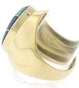 Handsome 14kt YG Gents' Inlay Signet Ring