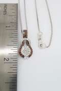 Colored Diamond Pendant Necklace