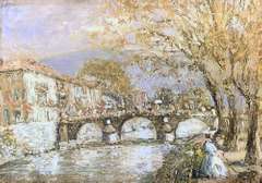 Beautiful Midhat Jelkic Mixed Media On Paper