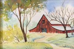 S.Carty Signed Original Watercolor