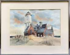 M. A. Koepke Watercolor Paiting.