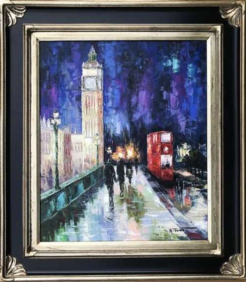 BEAUTIFUL HAND PAINTED OIL PAINTING ON CANVAS