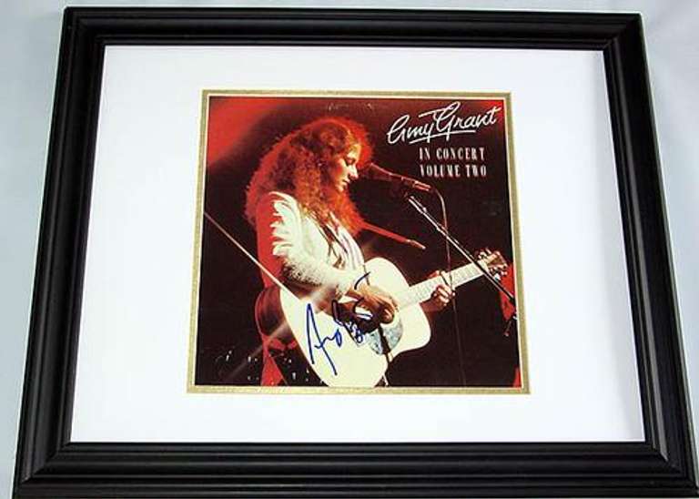 Amy Grant Autographed Signed In Concert Volume Two Albu