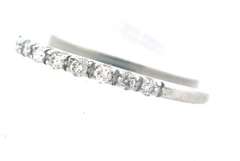 Simple 14kt WG Diamond Ring