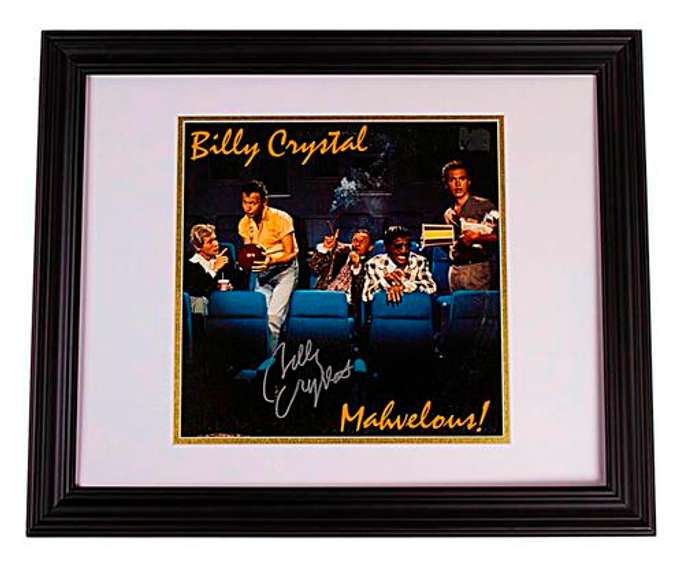 Billy Crystal Autographed Signed Mahvelous Album