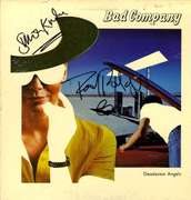 Bad Company X2 Signed Desolation Angels Album Cover LP